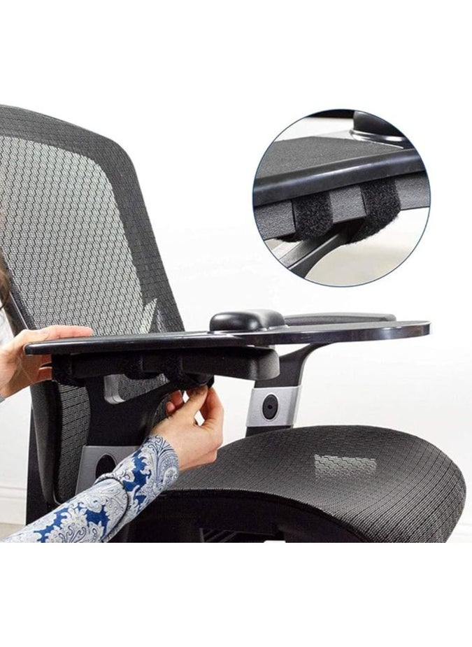 Universal Clamp-on Adjustable Arm Rest Mouse Pad W/Wrist Cushion, Rest Attachment Arm Pad for Chair - Home & Office