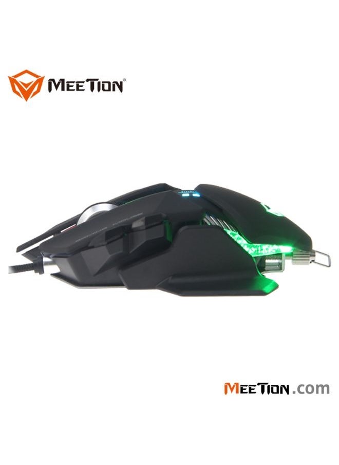 Comfortable Gaming Mouse with Customizable Controls and Adjustable Weight with 7 Buttons & 8 Levels of Adjustable DPI