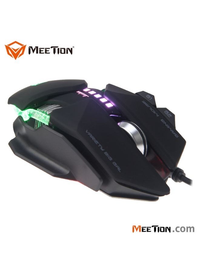 Comfortable Gaming Mouse with Customizable Controls and Adjustable Weight with 7 Buttons & 8 Levels of Adjustable DPI