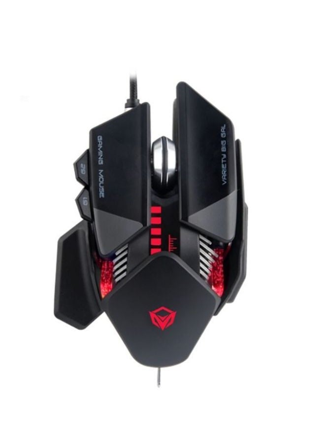 Comfortable Gaming Mouse with Customizable Controls and Adjustable Weight with 7 Buttons & 8 Levels of Adjustable DPI