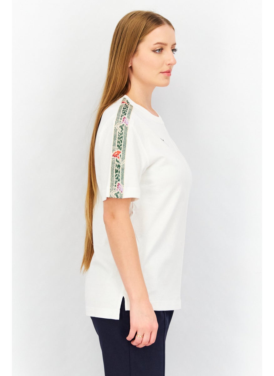 Women Sportswear Fit  Short Sleeve Training T-Shirt, White