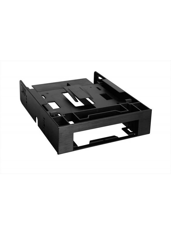 Dual 2 Bay 2.5 inch HDD/SSD & 1 x 3.5 HDD/Device Front Bay to 5.25