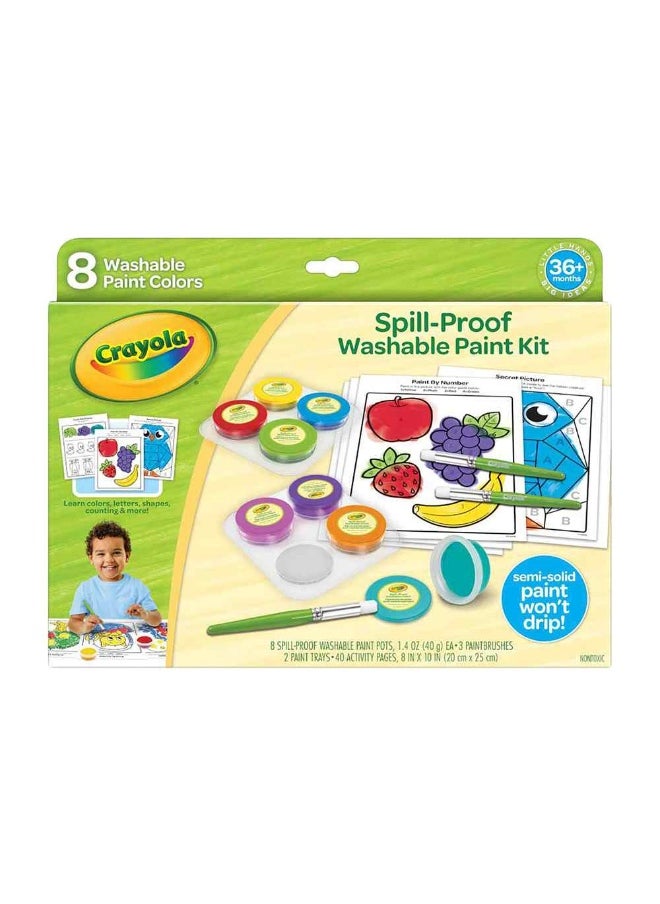 Spill Proof Washable Paint Set