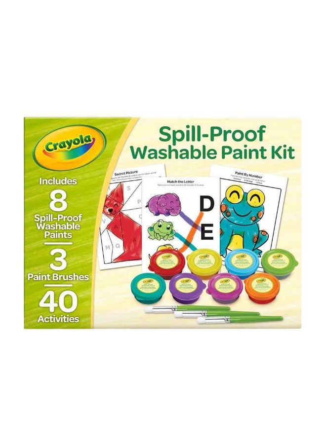 Spill Proof Washable Paint Set