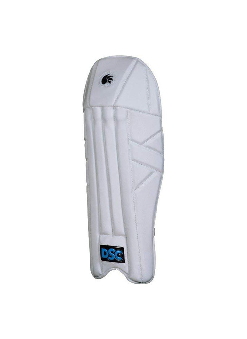 Shoc Cricket Wicket Keeping Legguard | Size: Boys | For Men & Boys | Mesh Instep | Perfect Fit | Compact Wrap around fit