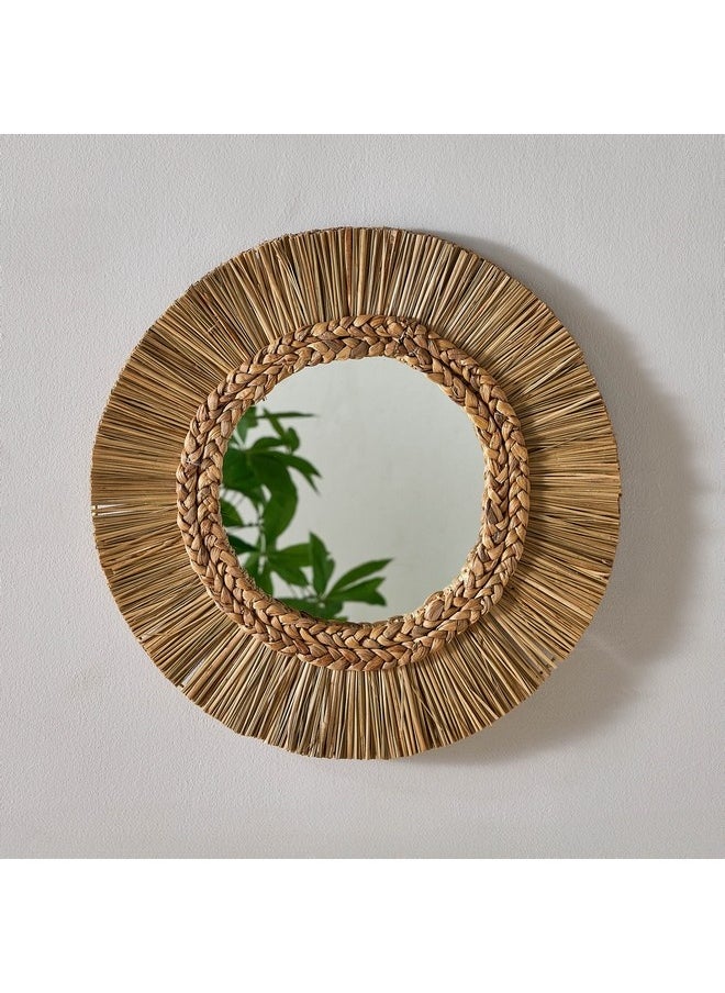 Belmonte Seagrass Mirror 50 cm