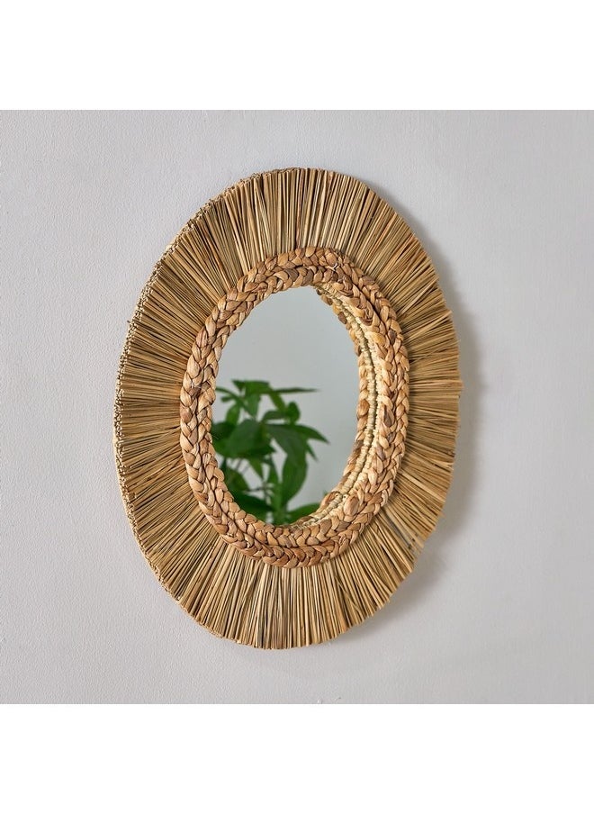 Belmonte Seagrass Mirror 50 cm