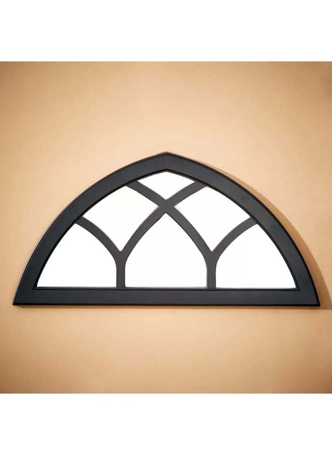 Vienna Half Window Pane Wall Mirror 30.5x2.5x60.7cm