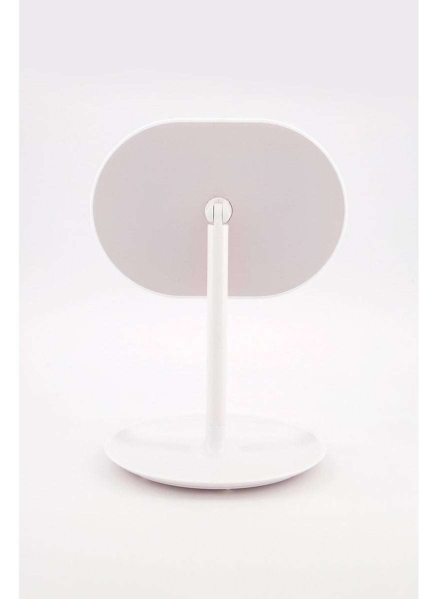 Clip Sensor Light Mirror, White