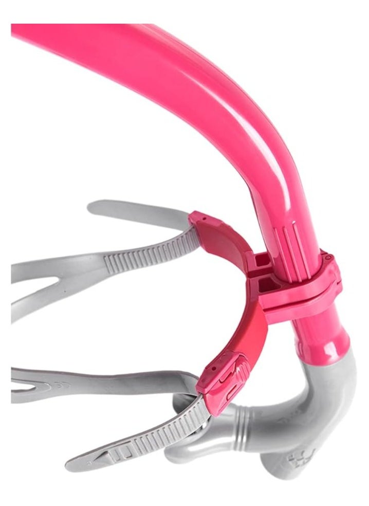 Mad Wave Swimming Pro Snorkel Breathe Trainer- Pink