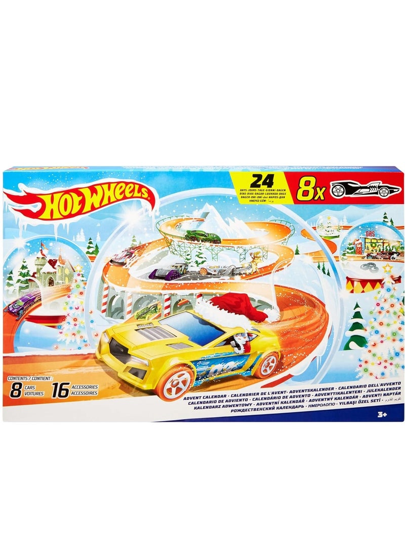 Hotwheels 2024 Advent Calendar Playset