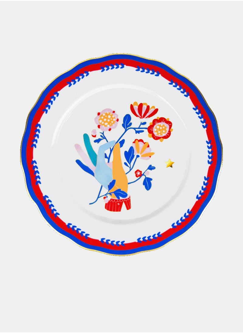 Mamma Mia Dinner Plate Hand