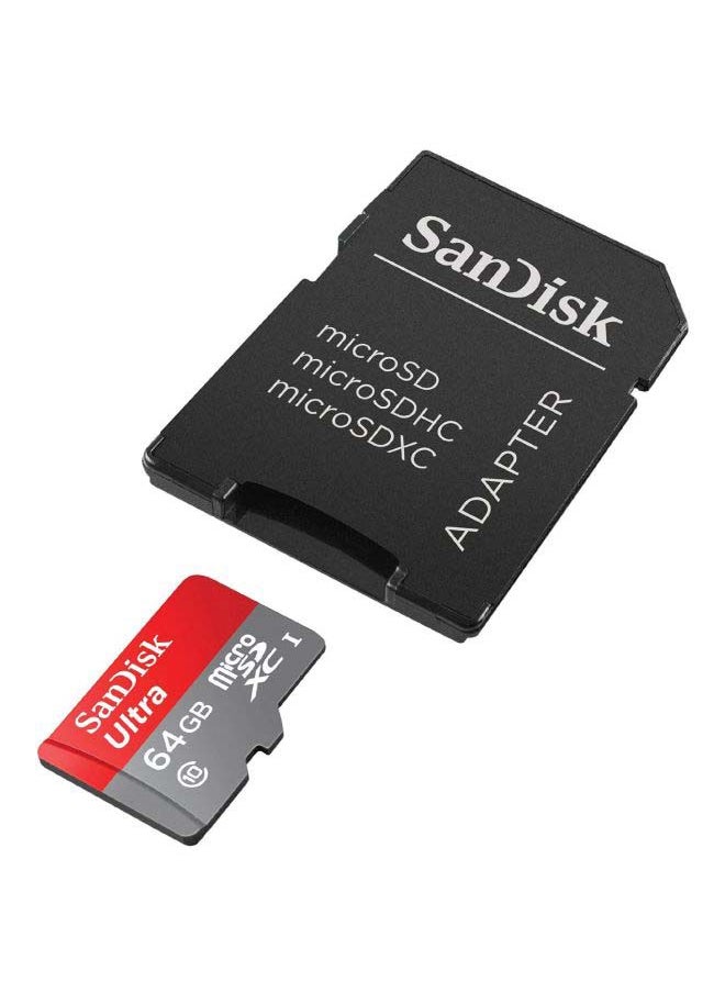 Ultra Class 10 Micro SDHC With Adapter 64.0 GB