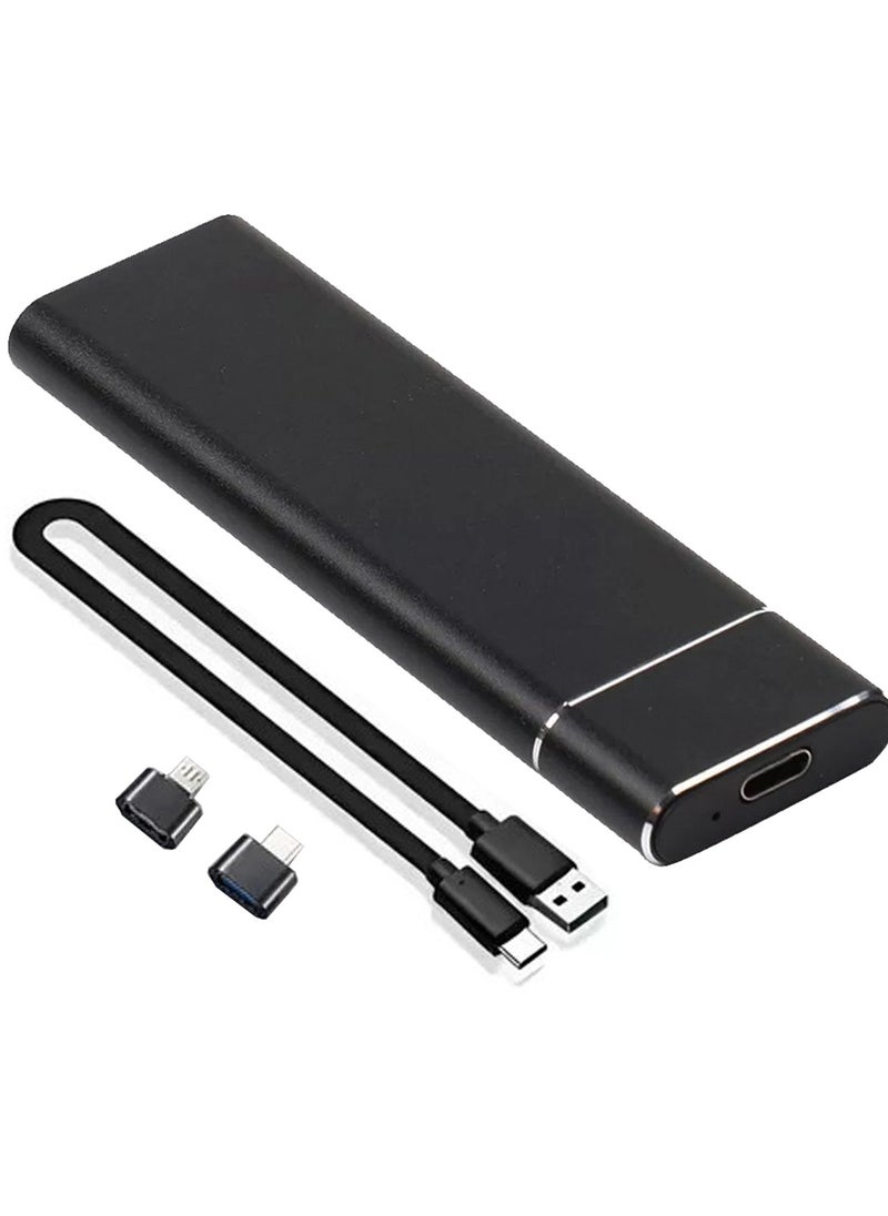 Portable External Hard Drive , Mini SSD Hard Drives,Solid State External Drives,Computer Backup Drive,USB 3.1 to Type-C Support Data Storage Transfer for Windows XP PC Laptop and Mac