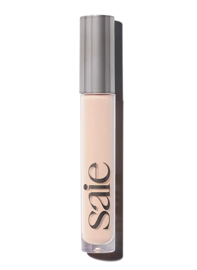 Saie Hydrabeam Under Eye Brightener - Sheer + Hydrating Eye Brightener with Cucumber Extract - Instantly Illuminates Skin for a Radiant Finish - Shade 1.5 (0.2 oz)