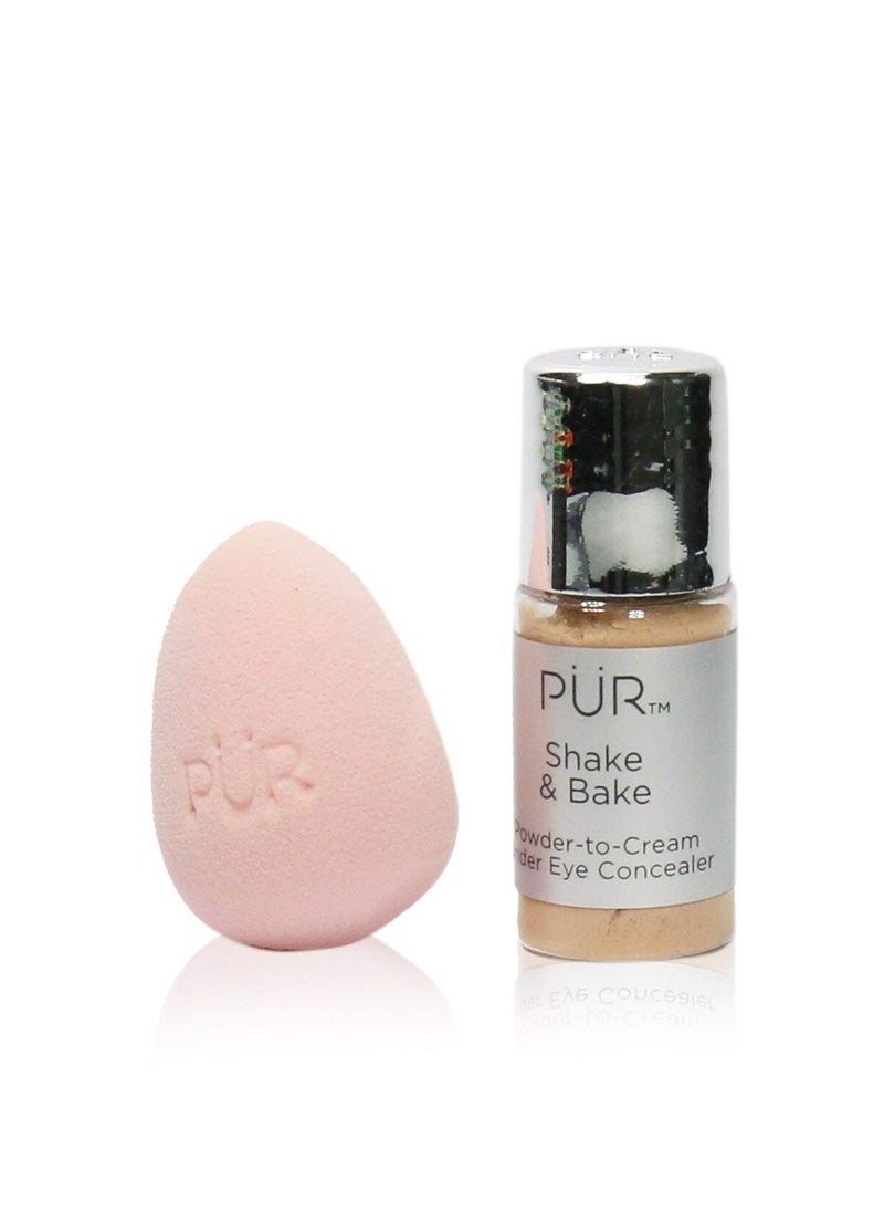 PÜR Beauty Shake and Bake Powder-to-cream Under Eye Concealer ,0.17 Fl Oz(Pack of 1)