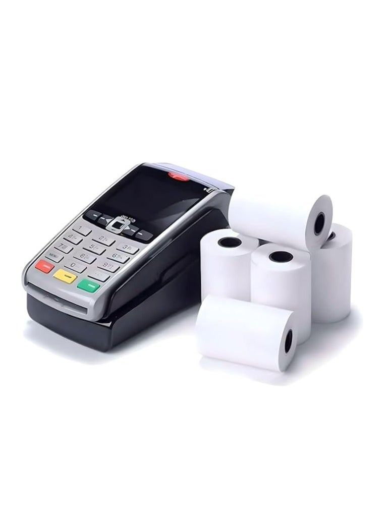 100 Rolls of 57x40 mm Thermal Paper Till Rolls, Cash Register Receipt, for PDQ POS EPOS EFTPOS, Credit Card Machine, Verifone, Barclays, Ingenico iCT200, iCT 220, iCT250, iCT 250