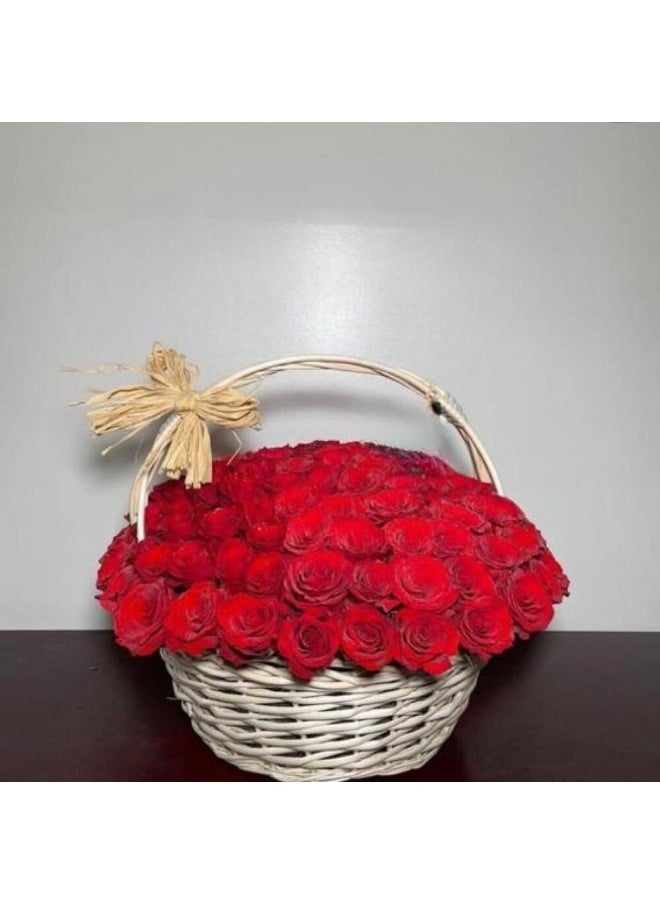 Flowers In Basket