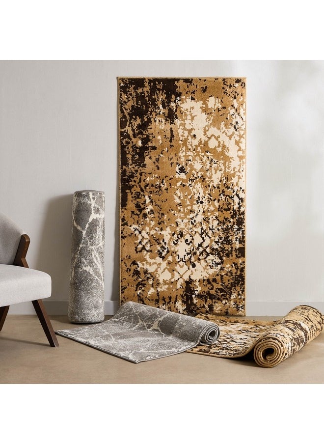 Vienna Feza Microfiber Textured Rug 80 x 150 cm