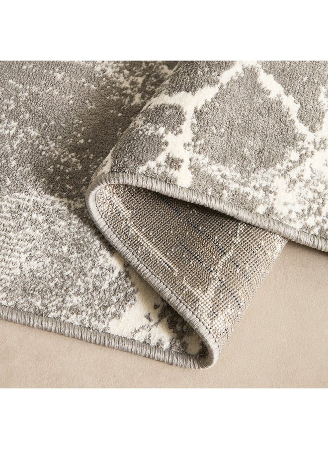 Vienna Feza Microfiber Textured Rug 80 x 150 cm
