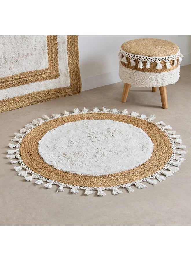 Eco Midtown Handmade Jute Rug 90 x 90 cm