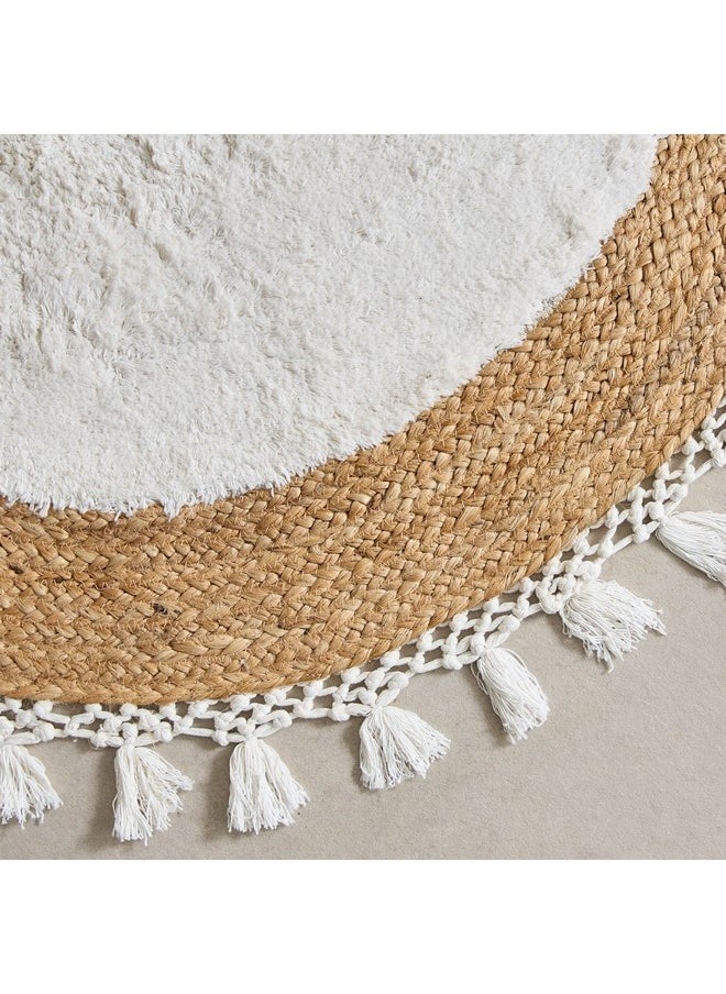 Eco Midtown Handmade Jute Rug 90 x 90 cm