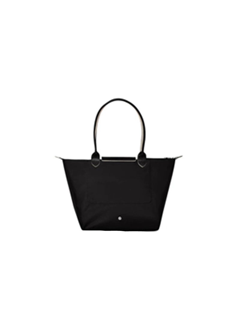 Longchamp Women's classic fashion Multi functional Medium travel bag dumpling bag handbag shopping bag long handle shoulder bag black