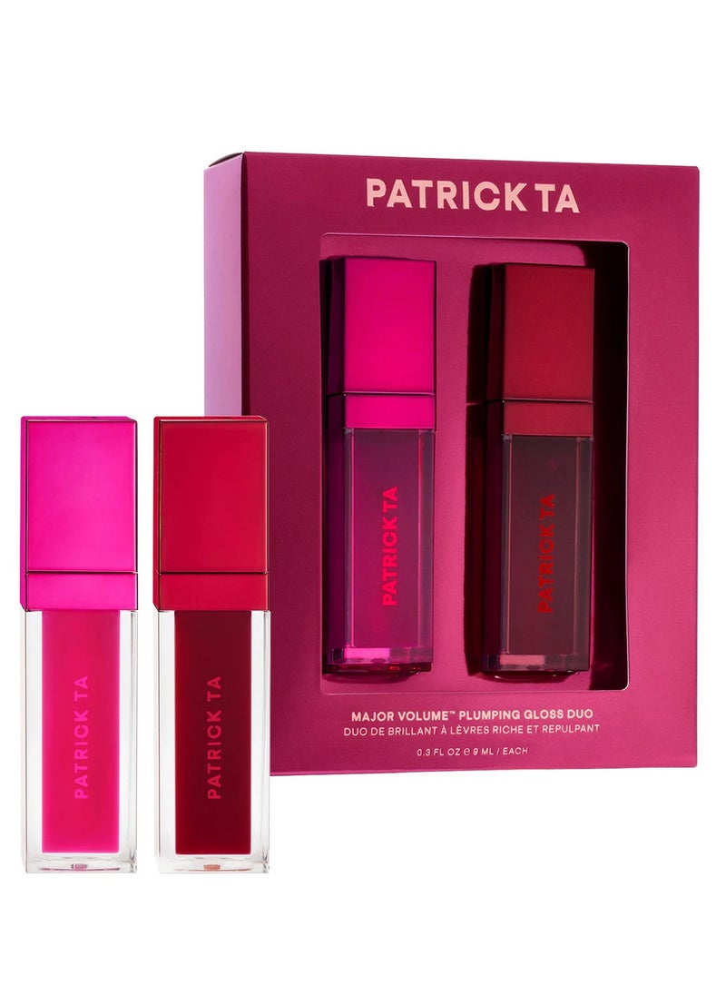 PATRICK TA Major Volume Plumping Gloss Duo- For The Girls/Unavailable