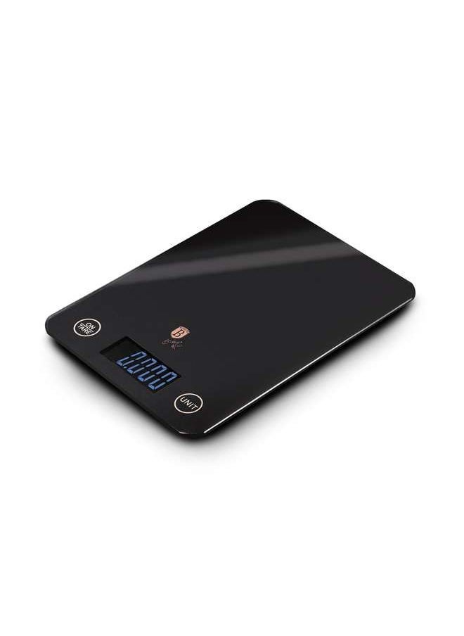 Digital Kitchen Scale, Capacity 5 Kg, Black- Rose Gold