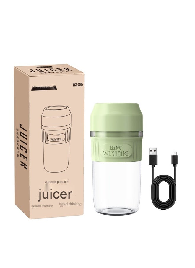 Portable Blender for Protein Shake, Smoothie, Frozen Fruit & Ice, 450ml, USB-C Rechargeable, Dishwasher Safe Parts, Tritan Plastic, BPA-Free