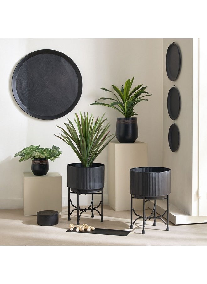 Nydril Lotus Design Aluminium Tray with Hook 65 x 65 cm