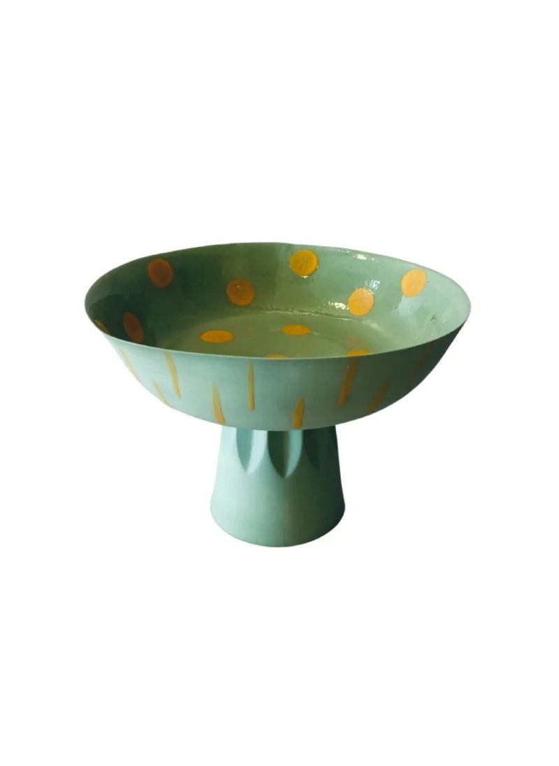 Macaron Footed Long Bowl