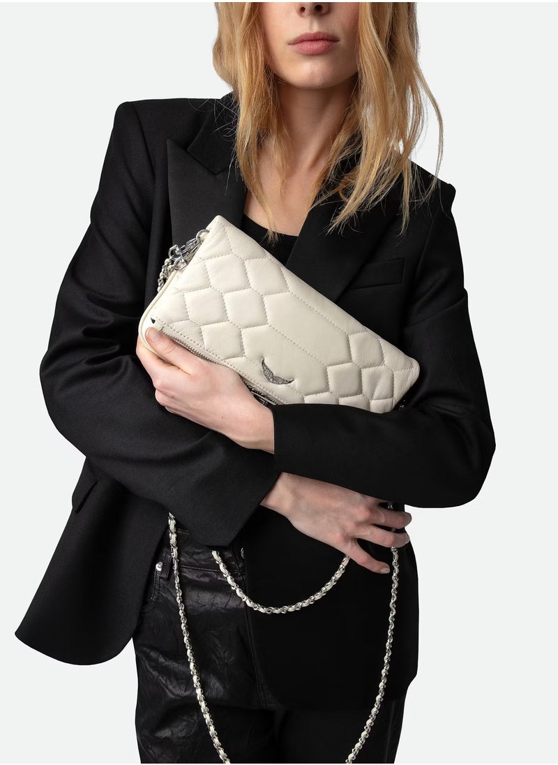 ZADIG & VOLTAIRE Rock Quilted Clutch