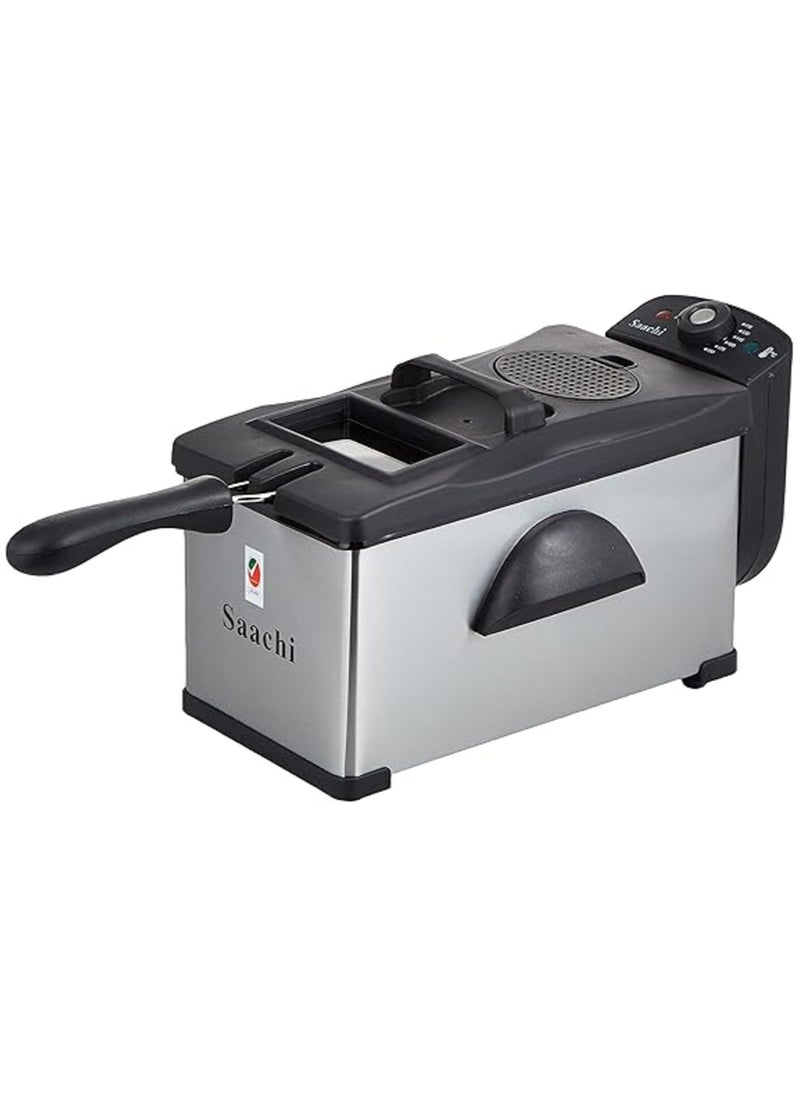 Deep Fryer 3 L 2000 W NL-DF-4751-ST Silver/Black