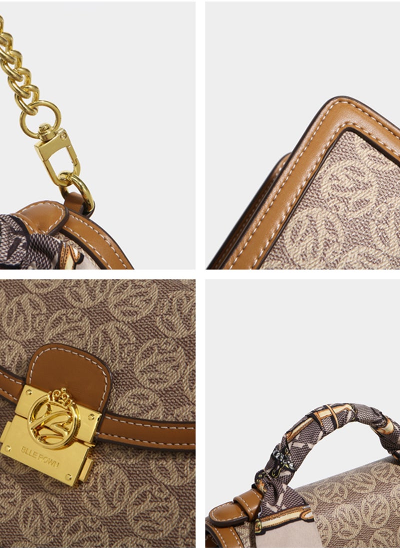 Fashionable Commuter Satchel Handbag With Adjustable Shoulder
