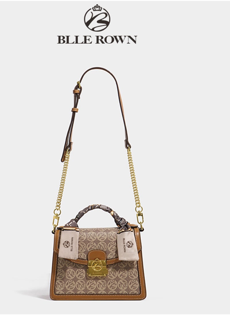 Fashionable Commuter Satchel Handbag With Adjustable Shoulder