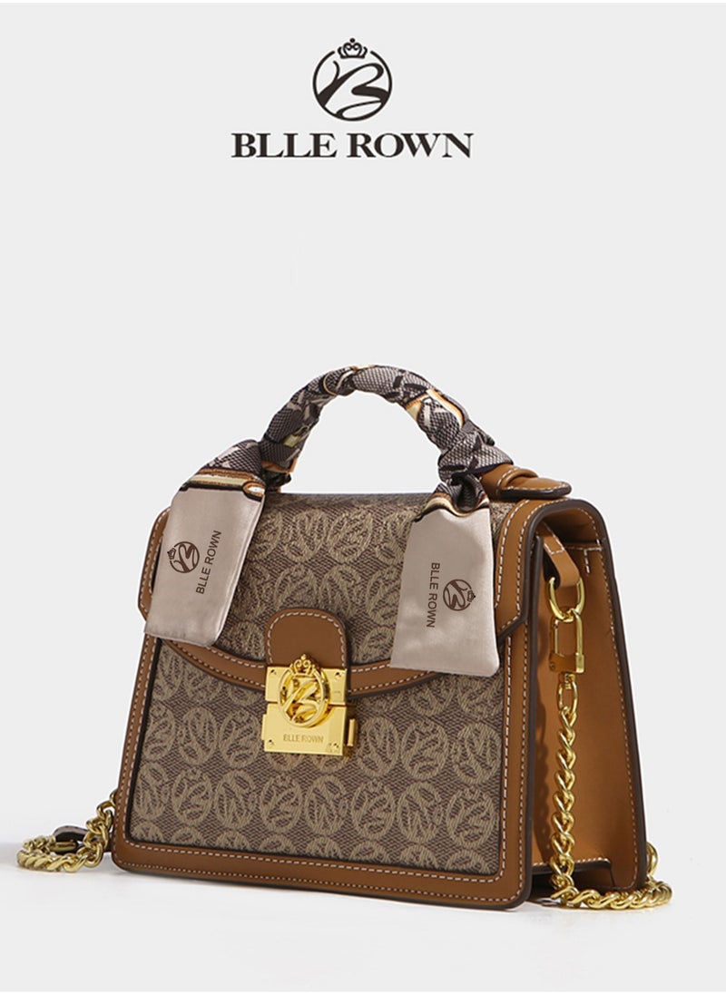 Fashionable Commuter Satchel Handbag With Adjustable Shoulder