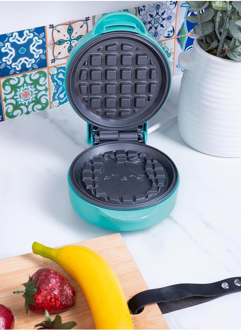 Squishmallows Cam the Cat Waffle Maker – Adorable Non-Stick Plates for Perfect Waffles