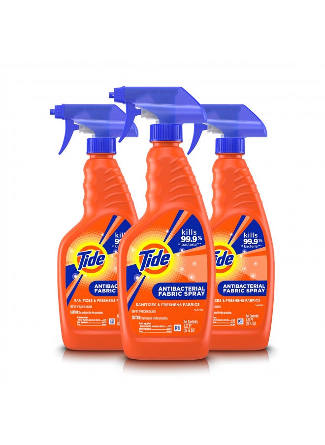 Tide Fabric Spray, 3 Count, 22 Fl Oz Each