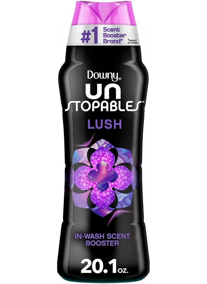 Downy Unstopable Laundry Scent Booster Beads for Washer, Lush, 20.1 oz