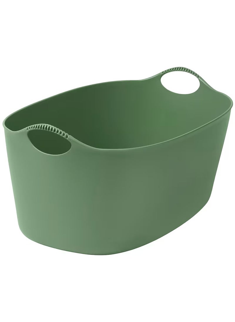 Flexi Laundry Basket, In-/outdoor, Green, 35 L