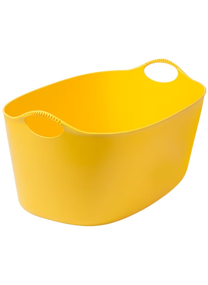 Flexi Laundry Basket, In-/outdoor, Yellow, 35 L