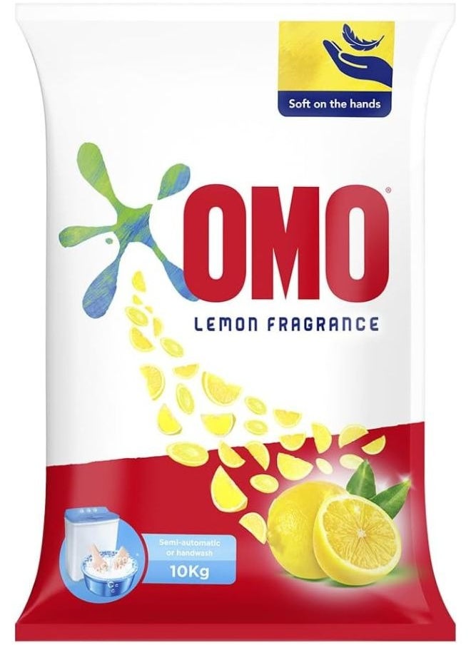 Lemon Fragrance Semi Automatic Powder Laundry Detergent