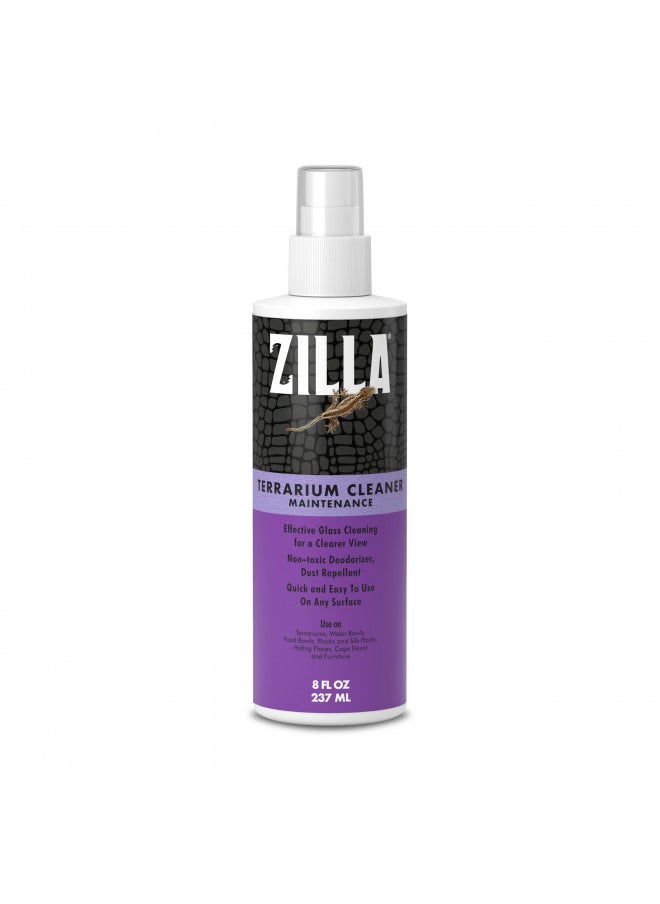 Zilla Terrarium Cleaner 8 Fluid Ounces