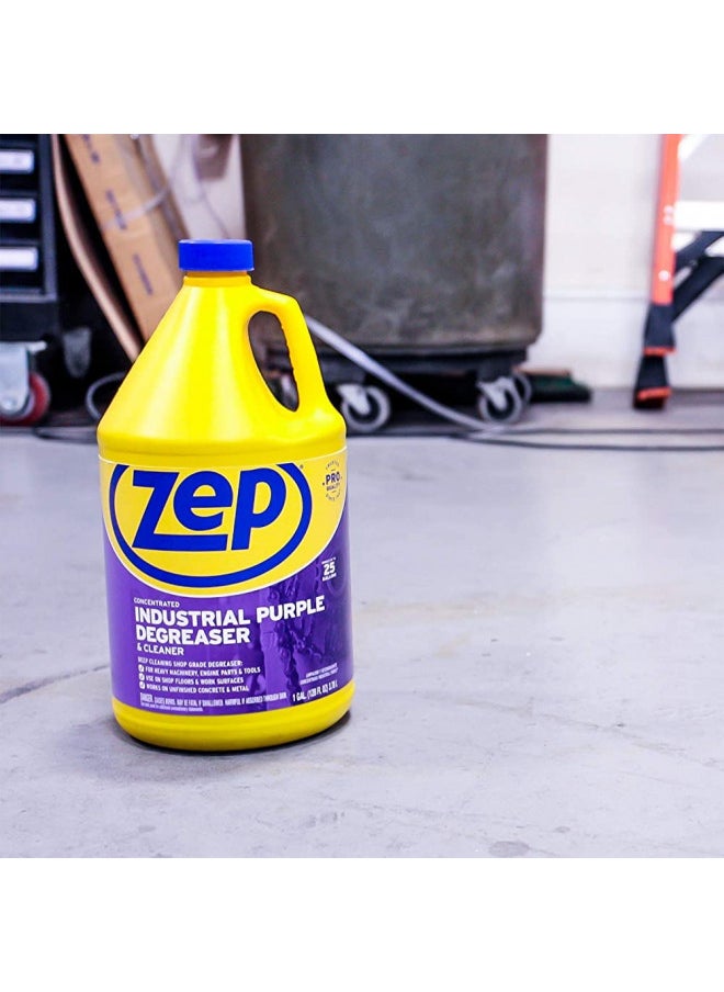 ZEP ZU0856128 Industrial Purple Cleaner and Degreaser Concentrate 128 Ounces