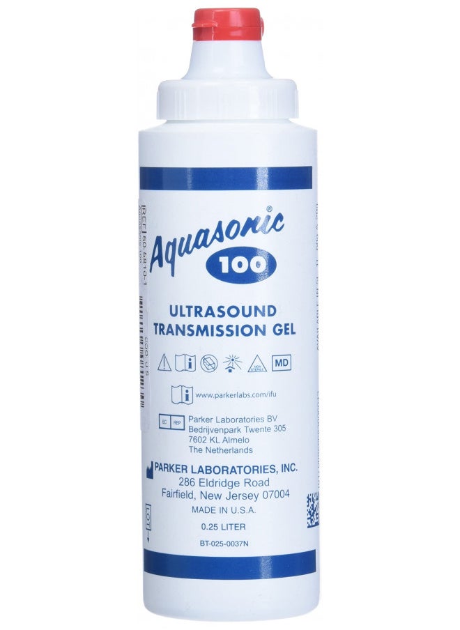 Aquasonic Aquasonic 100 Ultrasonic Gel, 250ml (8.5 Ounce) Dispenser - Each, 8.45 Fl Ounce