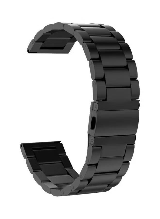 Stainless Steel Replacement Band For Samsung Galaxy Watch Black