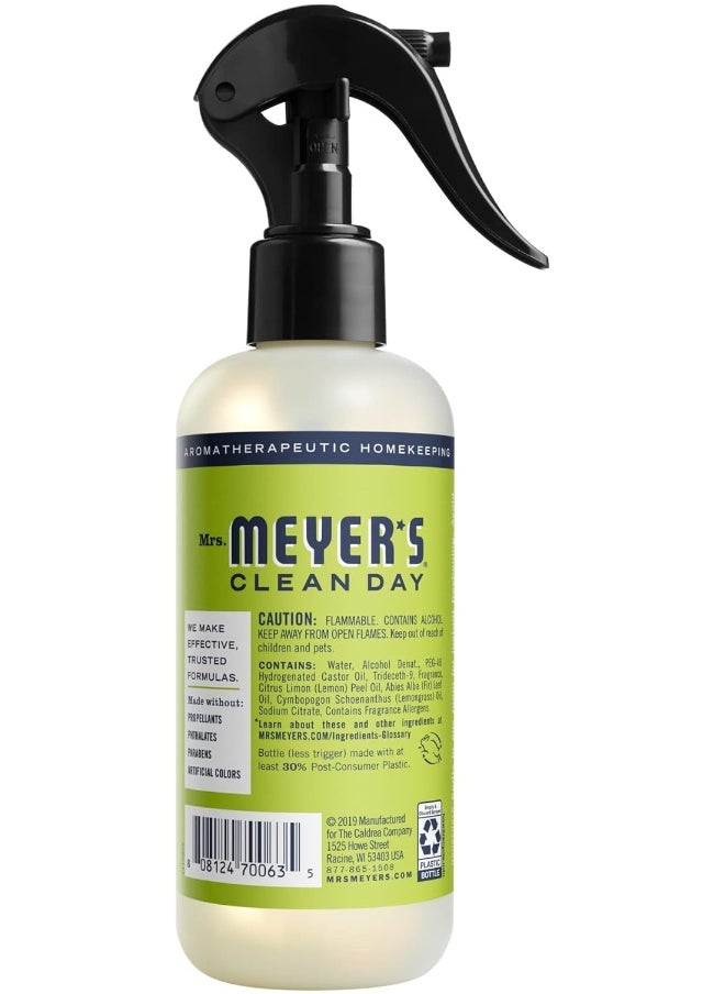 Mrs. Meyer’S Clean Day Room Freshener Scent 8 Ounce Spray Bottle Lemon Verbena