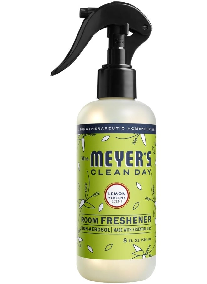 Mrs. Meyer’S Clean Day Room Freshener Scent 8 Ounce Spray Bottle Lemon Verbena