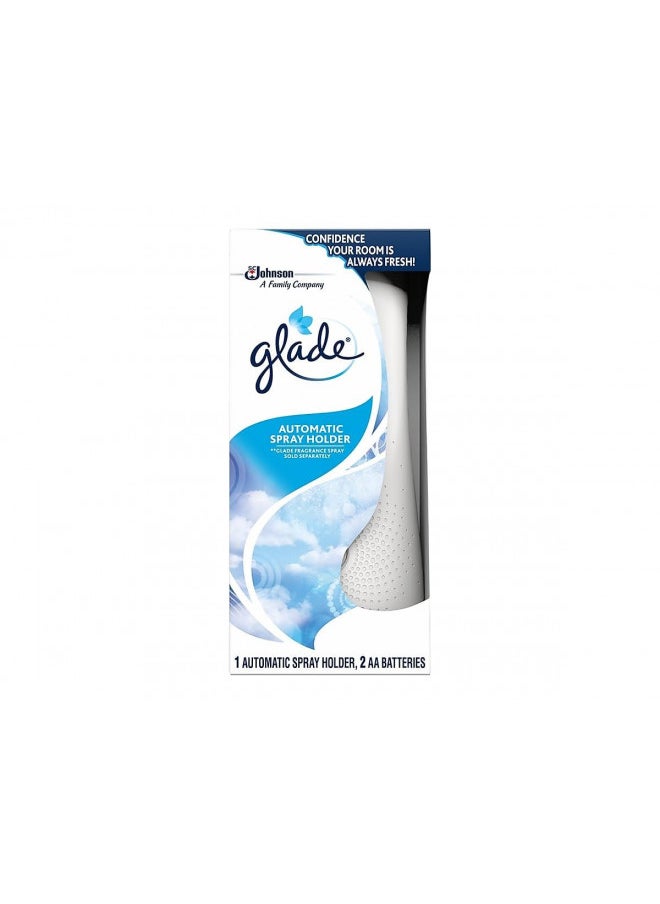 Glade Automatic Spray Refill and Holder Kit, Air Freshener for Home and Bathroom, Clean Linen, 6.2 Oz, 2 Count